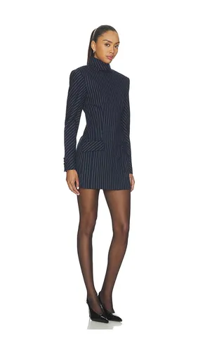 ROBE À FINES RAYURES BLEU MARINE TONI en . Taille 0. Also en 2, 4, 8 - AKNVAS - Modalova