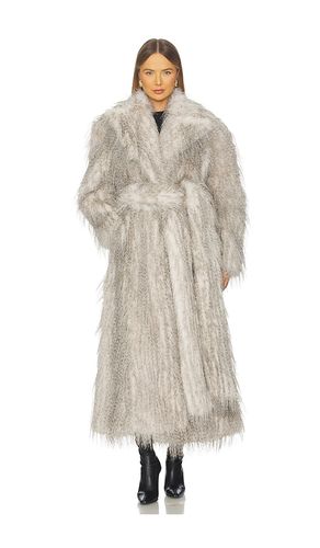 X REVOLVE Duke Faux Fur Coat in - AKNVAS - Modalova