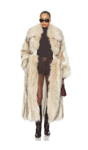 MANTEAU IMITATION FOURRURE KYLA en . Taille XS. Also en S, M, L - AKNVAS - Modalova