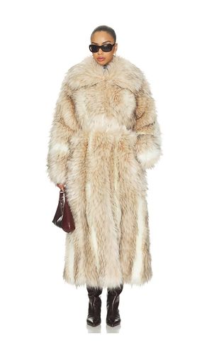 MANTEAU IMITATION FOURRURE KYLA en . Taille L. Also en M, S, XS - AKNVAS - Modalova