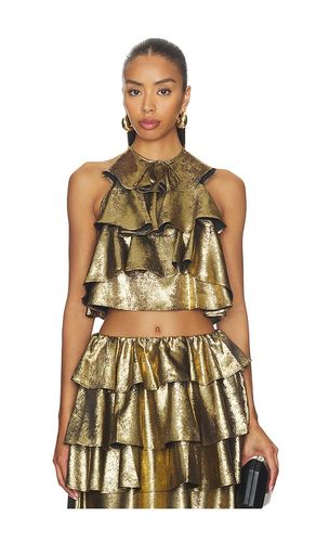 Bodil Ruffle Top en . Taille S. Also en M, L - AKNVAS - Modalova