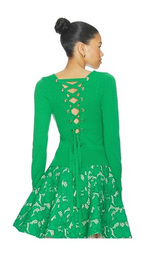 Lily Lace Up Knit Top en . Taille XS. Also en S - AKNVAS - Modalova