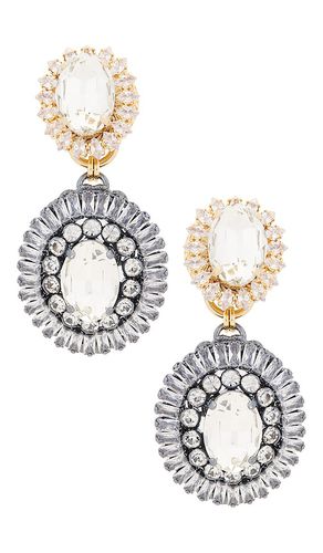 BOUCLES D'OREILLES CHANDELIER OVAL DISC in - Anton Heunis - Modalova