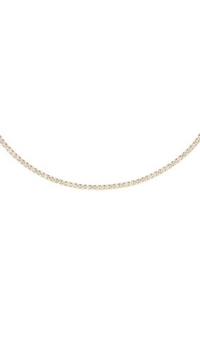 Thin Tennis Choker in - By Adina Eden - Modalova