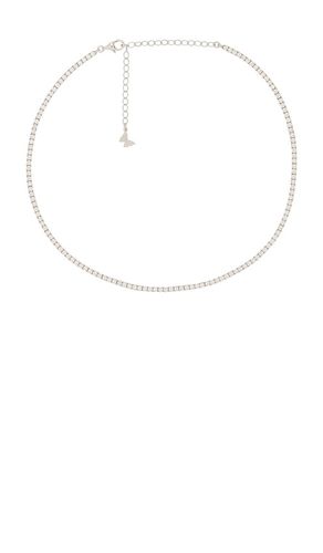 COLLIER RAS DU COU THIN TENNIS en - By Adina Eden - Modalova