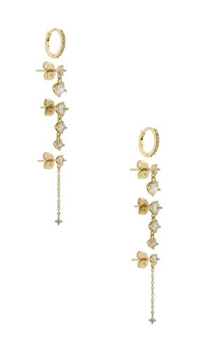 ENSEMBLE DE BOUCLES D'OREILLES en - By Adina Eden - Modalova
