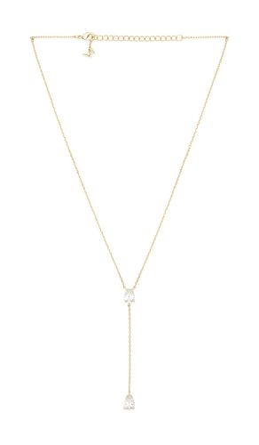 COLLIER LASSO DOUBLE PEAR en - By Adina Eden - Modalova