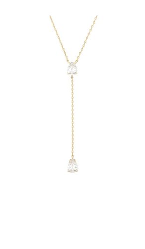 COLLIER LASSO DOUBLE PEAR en - By Adina Eden - Modalova