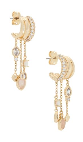 BOUCLES D'OREILLES PENDANTES PAVE en - By Adina Eden - Modalova