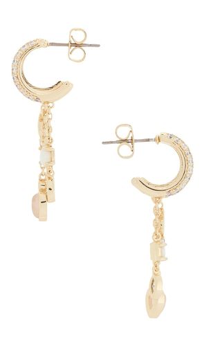 BOUCLES D'OREILLES PENDANTES PAVE en - By Adina Eden - Modalova