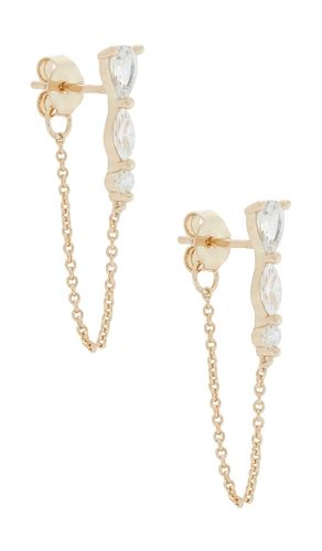 CLOUS D'OREILLES TRIPLE en - By Adina Eden - Modalova