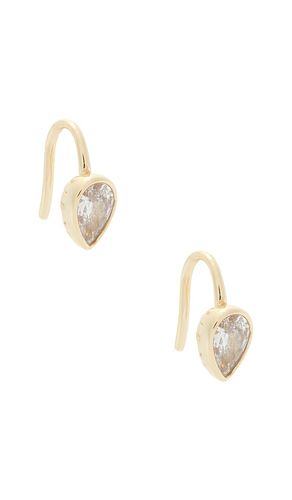 BOUCLES D'OREILLES HUGGIE FACETED en - By Adina Eden - Modalova
