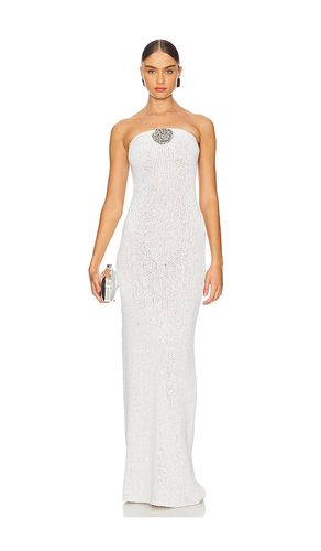 ROBE MAXI SANS BRETELLES À DÉTAIL DE ROSETTE en . Taille M. Also en S, XL - ASTA RESORT - Modalova