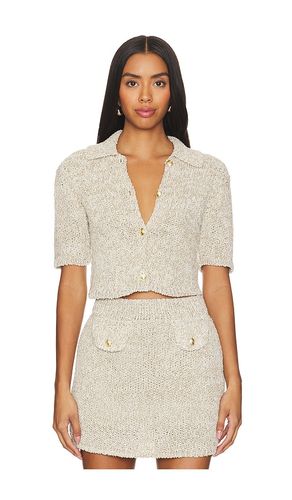 Morgan Polo Cardigan in . Size L. Also in M, S, XL, XS - ASTA RESORT - Modalova