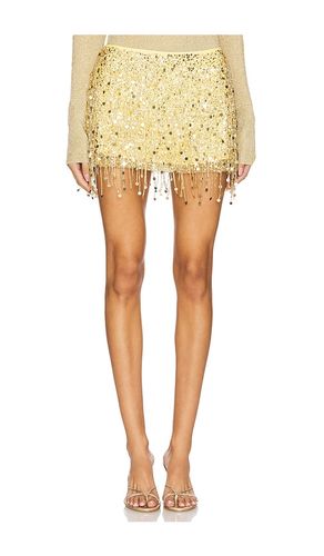 Yasmin Hand Beaded Mini Skirt en . Taille L. Also en M, S, XS - ASTA RESORT - Modalova