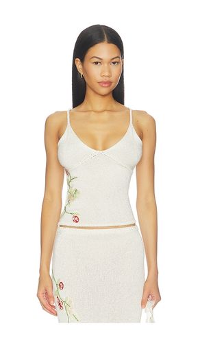 Carolina Embroidered Camisole en . Taille S. Also en XS, M, L - ASTA RESORT - Modalova