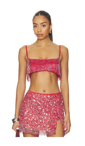 X REVOLVE Yasmin Fringe Bralette en . Taille M. Also en S - ASTA RESORT - Modalova