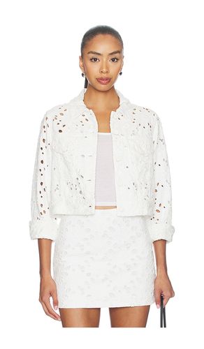 Chloe Boxy Cropped Jacket en . Taille S. Also en XS - Alice + Olivia - Modalova