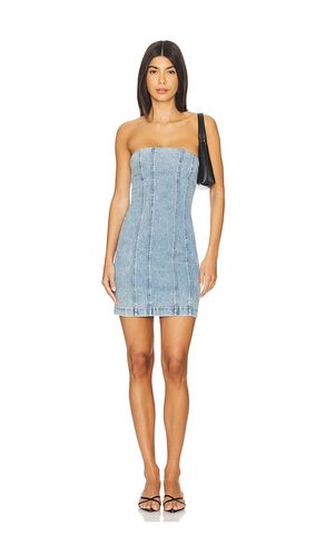 ROBE MINI EN JEAN PALMER in -. Size 12, 8 - Alice + Olivia - Modalova