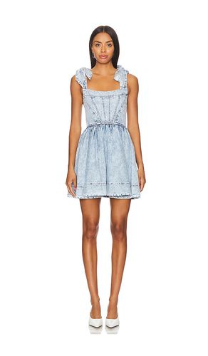 ROBE EN JEAN AMINA CORSET in . Size 2, 4, 6, 8 - Alice + Olivia - Modalova