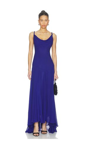 Sarika Twist Strap Hi Low Seamed Slip Dress in . Size 2. Also in 4 - Alice + Olivia - Modalova
