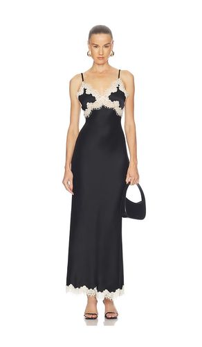 Julietta Hi Slit Lace Trim Maxi Slip Dress en . Taille 2. Also en 4, 6, 8 - Alice + Olivia - Modalova