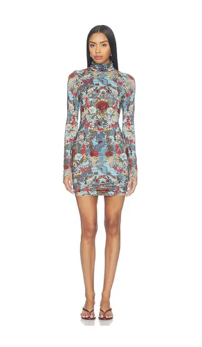 MINI-ROBE À COL ROULÉ ET MANCHES LONGUES DELORA en . Taille 0. Also en 10, 2, 4, 6 - Alice + Olivia - Modalova