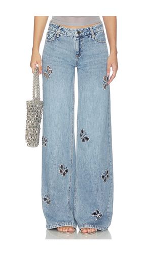Amazing Embellished Cutout Jean en . Taille 24. Also en 25, 26, 29 - Alice + Olivia - Modalova