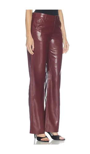 Olivia Alexander Vegan Legan Leather Slim Straight Trouser en . Taille 0. Also en 10, 2, 4, 6 - Alice + Olivia - Modalova