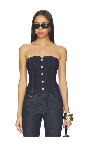 Kelcey Denim Strapless Vest Top in . Size 0. Also in 4 - Alice + Olivia - Modalova