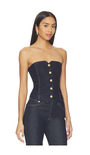 Kelcey Denim Strapless Vest Top in . Size 0. Also in 2, 4 - Alice + Olivia - Modalova