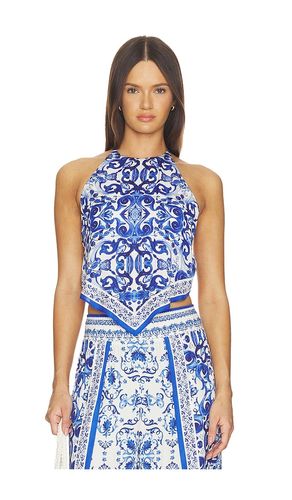 Frenchie Handkerchief Halter Top en . Taille XS. Also en S, L, XL - Alice + Olivia - Modalova