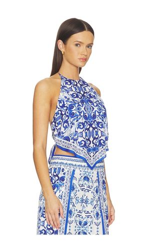 Frenchie Handkerchief Halter Top en . Taille L. Also en M, XS - Alice + Olivia - Modalova