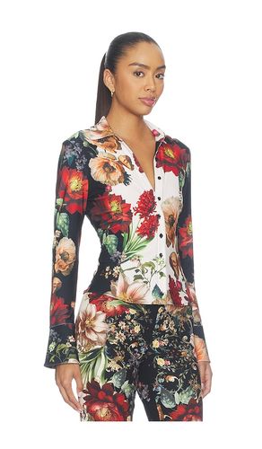 TOP AJUSTÉ BOUTONNÉ FREYA en . Taille S. Also en XS - Alice + Olivia - Modalova