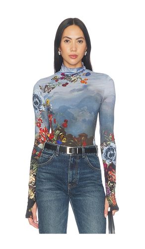 POLO À COL ROULÉ MANCHES LONGUES DELAINA en . Taille M. Also en S, XS - Alice + Olivia - Modalova