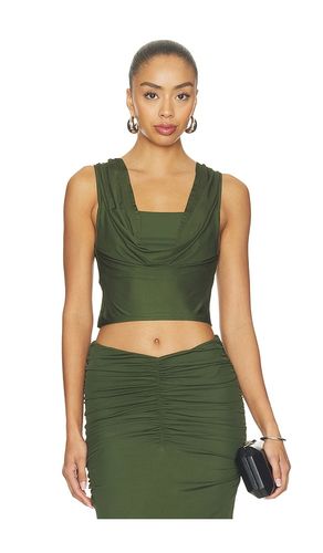 Alena Sleeveless Draped Cowl Neck Cropped Top en . Taille 0. Also en 10, 2, 4, 6, 8 - Alice + Olivia - Modalova