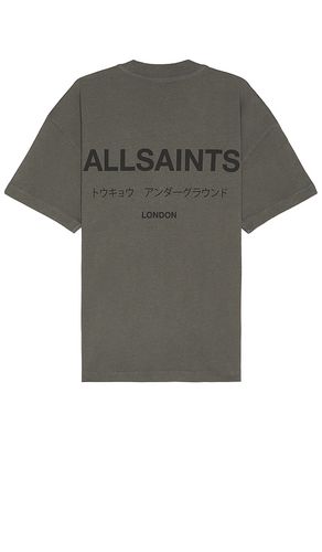 Underground Short Sleeve Crew in . Size M, XL - ALLSAINTS - Modalova