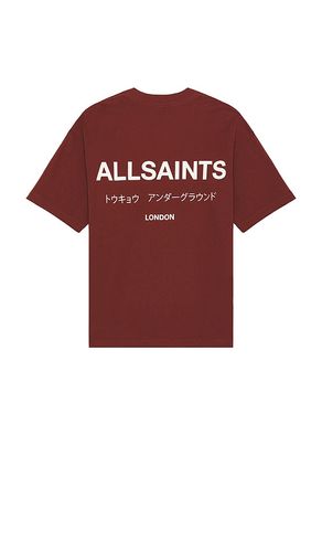 Underground Short Sleeve Crew in . Size M, S, XL/1X - ALLSAINTS - Modalova