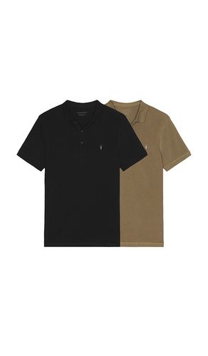 Reform Short Sleeve Polo 2 Pac in . Size M, S - ALLSAINTS - Modalova