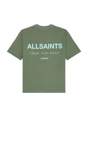 T-SHIRT RAS DE COU UNDERGROUND in . Size M, S, XL/1X - ALLSAINTS - Modalova
