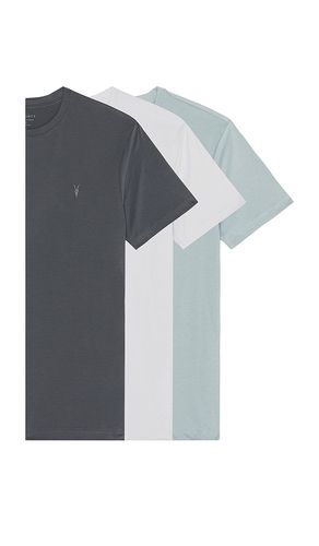 Brace Crew Neck Tee 3 Pack in . Size M, S, XL/1X - ALLSAINTS - Modalova