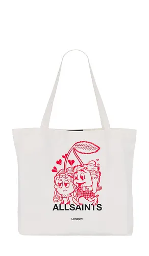 ALLSAINTS Heartbreak Tote in White - ALLSAINTS - Modalova