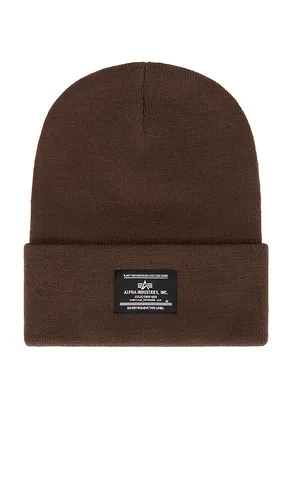 ALPHA INDUSTRIES BONNET en Brown - ALPHA INDUSTRIES - Modalova
