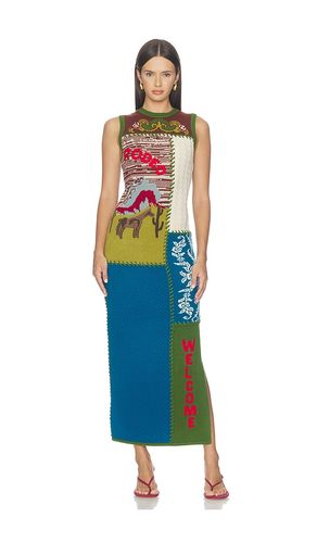 Lasso Patchwork Knit Dress in . Size M. Also in XL, XS - Alemais - Modalova