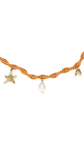 Calypso Macrame Charm Necklace in - Alemais - Modalova