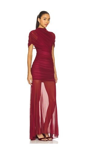ROBE LONGUE AVEC MAILLE MESH EVIANNA en . Taille L. Also en M, S, XL, XS - Amanda Uprichard - Modalova