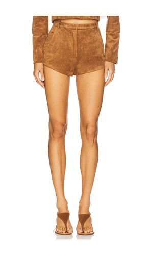 X REVOLVE Kelso Suede Short en . Taille L. Also en S, XS - Amanda Uprichard - Modalova