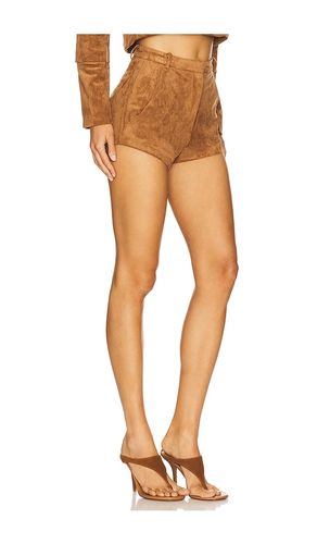 X REVOLVE Kelso Suede Short en . Taille L. Also en M, S, XS - Amanda Uprichard - Modalova