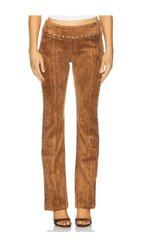 PANTALON EN DAIM REGENCY en . Taille L. Also en M, S - Amanda Uprichard - Modalova