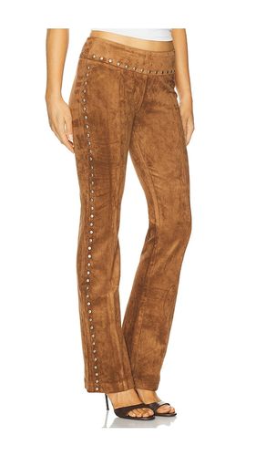 PANTALON EN DAIM REGENCY en . Taille S. Also en M, L - Amanda Uprichard - Modalova